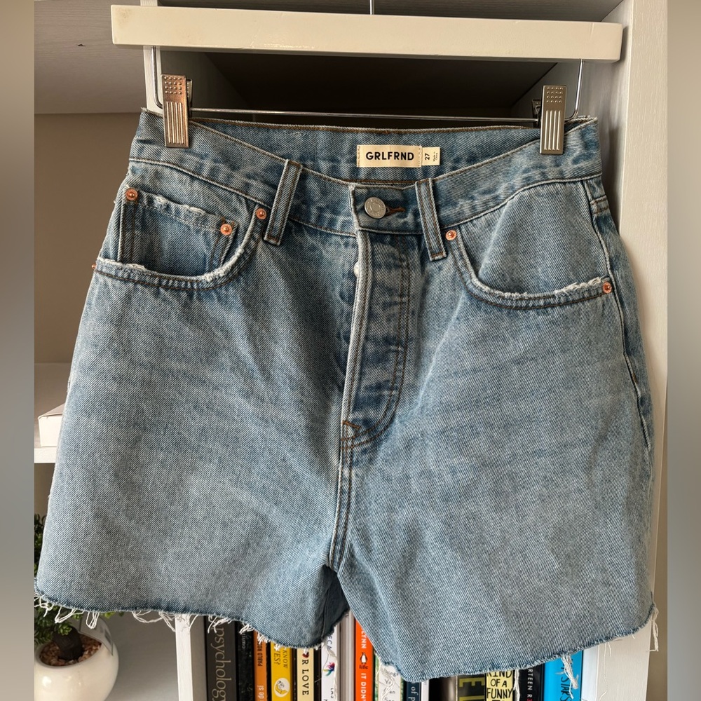 GRLFRND Light Blue Jean Shorts